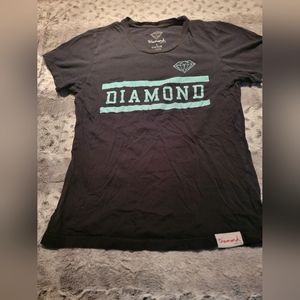 Womens large diamond supply co tshirt